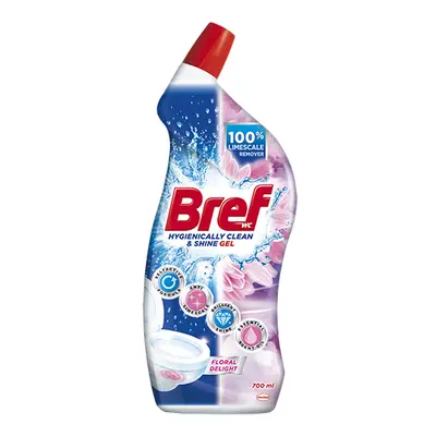 Bref WC Hygiene Gel 700 ml - Floral