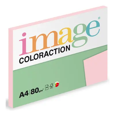 Coloraction A4 80 g 100 ks - Tropic/pastelově růžová