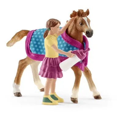 Schleich 42361 Hříbě s přikrývkou