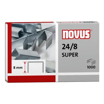 NOVUS Drátky do sešívačky 24/8 SUPER - 1000 ks