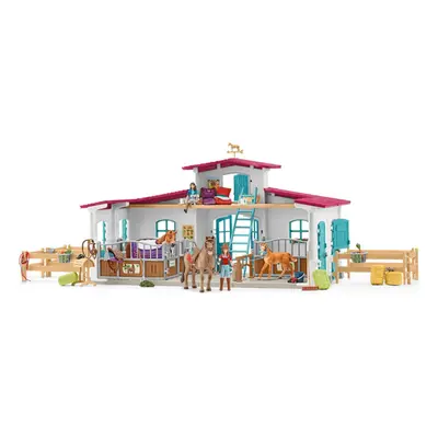 Schleich 42567 Stáj s příslušenstvím u jezera, nová