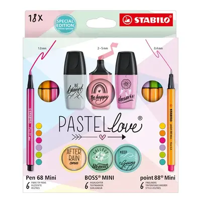 STABILO Pastellove Set 18 ks