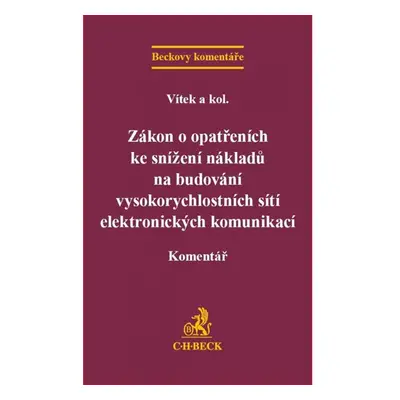 Zákon o opatřeních ke snížení nákladů na budování vysokorychlostních sítí elektronických komunik