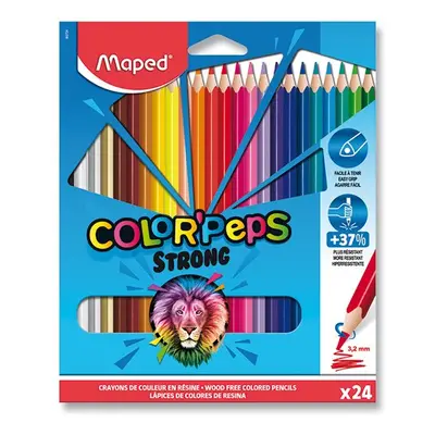 Pastelky MAPED Color´Peps STRONG - 24 barev