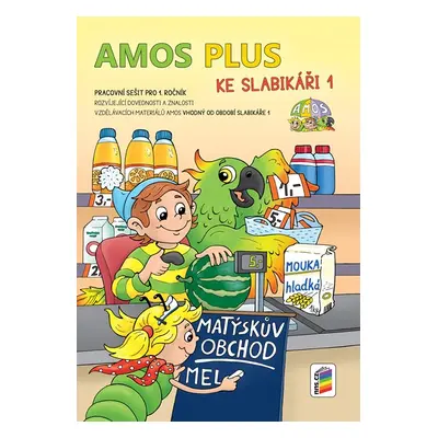 AMOS PLUS KE SLABIKÁŘI 1 se samolepkami