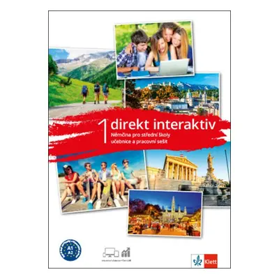 Direkt interaktiv 1 (A1-A2) – učebnice s prac. sešitem + MP3/Videa ke stažení + žák. licence - T