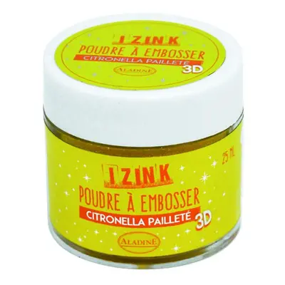 Embosovací prášek Aladine, IZINK - Citronella, 25 ml