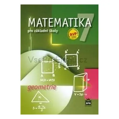 Matematika 7.r. ZŠ, geometrie - učebnice - Z. Půlpán