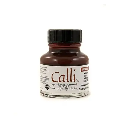 Kaligrafická tuš Daler Rowney 29,5 ml - hnědá