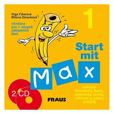 Start mit Max 1 - audio CD k učebnici /2ks/ - Fišarová O.,Zbranková M.