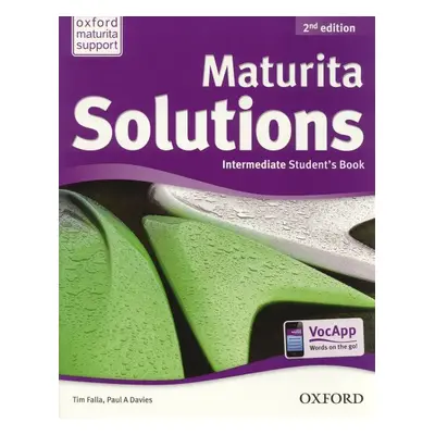 Maturita Solutions Intermediate Students Book CZ, 2. edice - Tim Falla, P. A. Davies