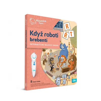 Kouzelné čtení - Když roboti brebentí - Interaktivní logopedická kniha