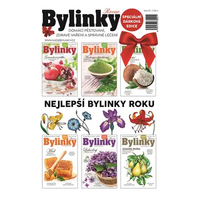 Nejlepší bylinky roku - dárkové balení 6 knížek - kolektiv autorů