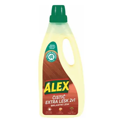 Alex čistič extra lesk 2 v 1 - na dřevo 750 ml