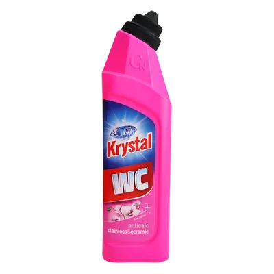 Krystal WC na nerez a keramiku - růžový - 750 ml