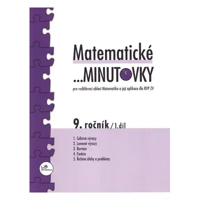 Matematické minutovky 9.ročník - 1.díl - Mgr. Miroslav Hricz