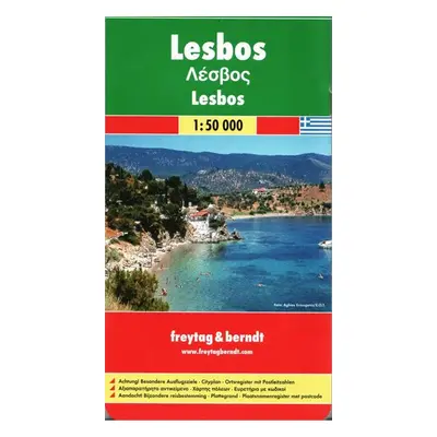 Řecko - Lesbos - mapa FR 1:50