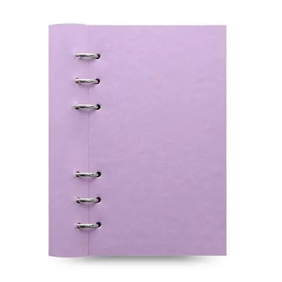 Filofax Clipbook Pastel kroužkový poznámkový blok osobní - pastelově fialová