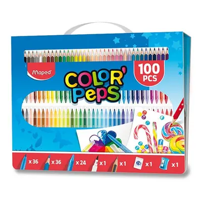 Výtvarná souprava MAPED Color´Peps Box - 100 ks