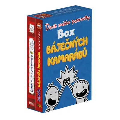 Deník malého poseroutky - Box báječných kamarádů - Jeff Kinney