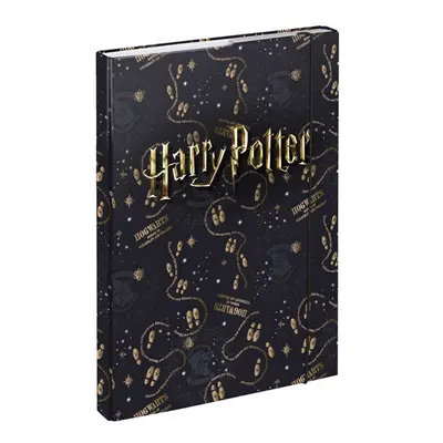 BAAGL Desky na školní sešity A4 - Harry Potter Pobertův plánek