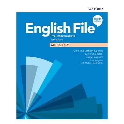 English File 4th Edition Pre-Intermediate Workbook without Answer Key