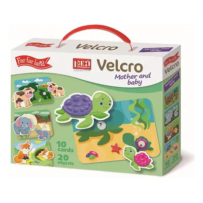 PEXI Velcro skládačky - Máma a mimi (Mother and Baby)