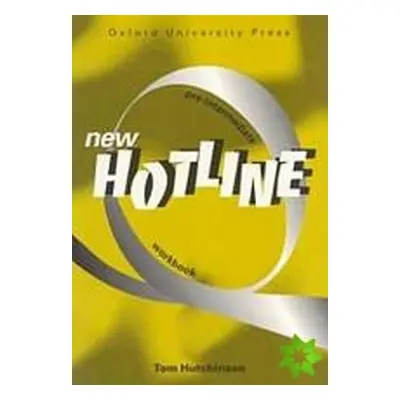 New Hotline Pre-intermediate WB - Hutchinson Tom