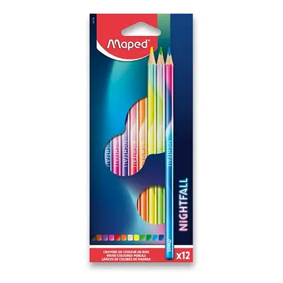 Pastelky MAPED Color´Peps Nightfall - 12 barev