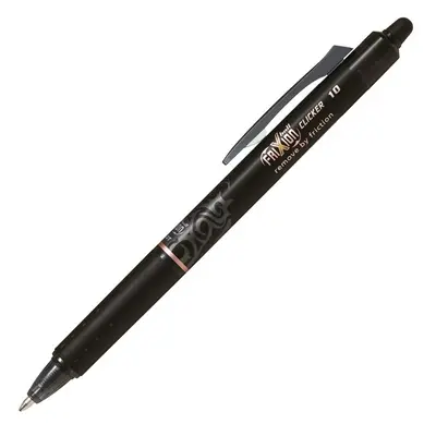 Pilot FriXion Clicker Gold Roller 1,0 mm - černý