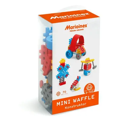 Marioinex MINI WAFLE – 70 ks Konstruktér (chlapci)