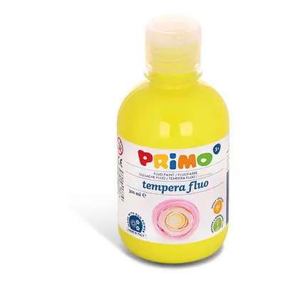 Temperová barva Primo fluorescenční - 300 ml - žlutá