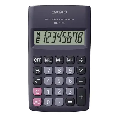 Kapesní kalkulačka Casio HL 815L BK - černá