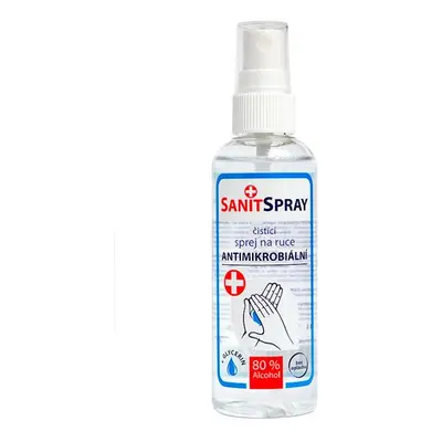 Antimikrobiální SanitSpray na ruce - 100ml