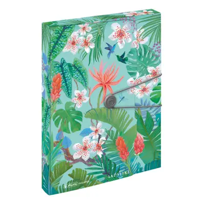 Herlitz Box na spisy A4/4 cm PP Ladylike - Jungle