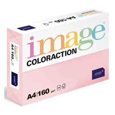 Coloraction A4 160 g 250 ks - Tropic/pastelově růžová