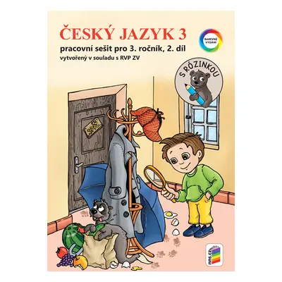 Český jazyk 3 - barevný pracovní sešit 2. díl s Rózinkou