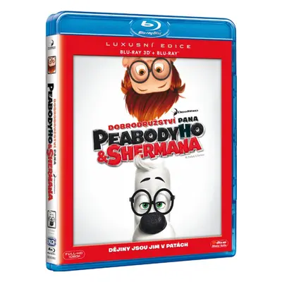 Dobrodružství pana Peabodyho a Shermana Blu-ray 3D+2D