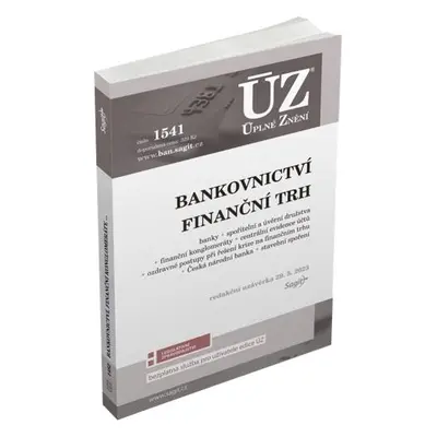 ÚZ 1541 / Bankovnictví, Finanční konglomeráty, Stavební spoření, Centrální evidence účtů