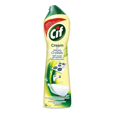 Cif cream tekutý písek - lemon 500 ml