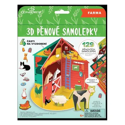 3D pěnové samolepky CONCORDE Farma