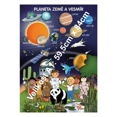 Planeta Země a Vesmír - tematický obraz