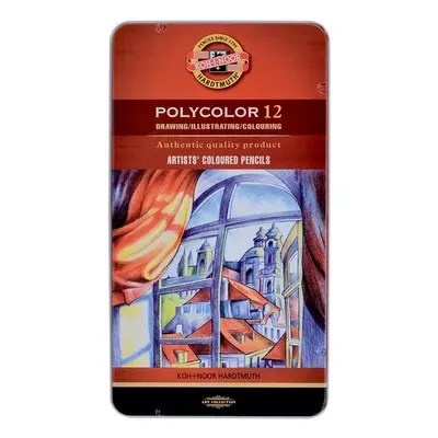 Umělecké pastelky Koh-i-noor POLYCOLOR - 12ks