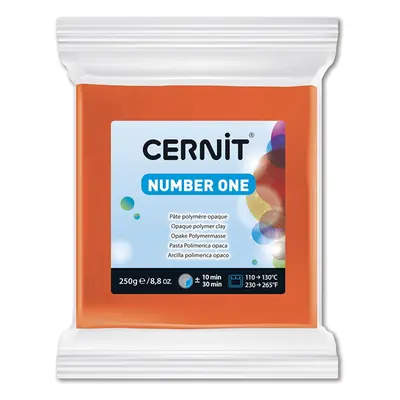 CERNIT Modelovací hmota 250 g - oranžová