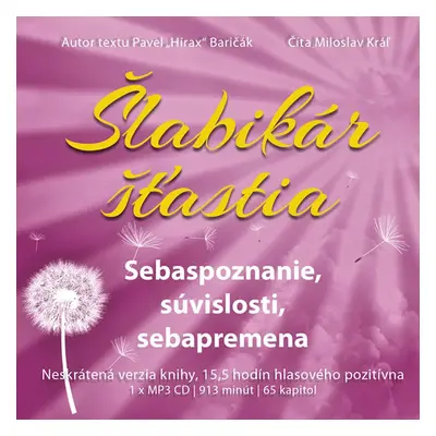 Šlabikár šťastia 2 - Sebaspoznanie, súvislosti, sebapremena - CDmp3 (Číta Miloslav Kráľ) - Barič