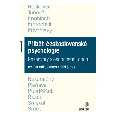 Příběh československé psychologie I. - Čermák Ivo