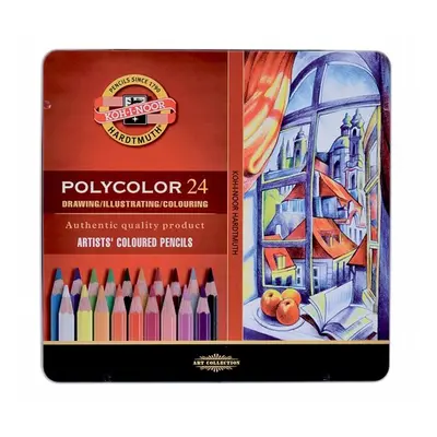 Umělecké pastelky Koh-i-noor POLYCOLOR - 24 ks