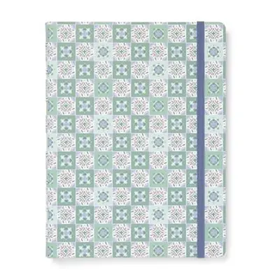 Poznámkový blok Filofax Notebook Mediterranean A5 - mint