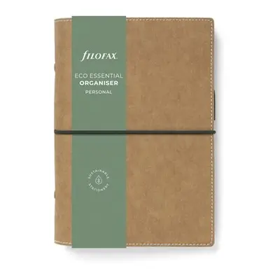 Kroužkový diář 2024 Filofax Eco Essentials osobní - golden oak