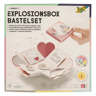 Explodující box - kreativní set - ROMANTIK